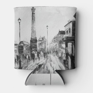 Rafraîchisseur Pour Canette Peintures artistiques en noir et blanc.