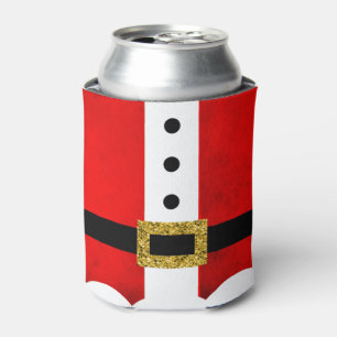 Rafraîchisseur Pour Canette Père Noël Festive Fêtes de Noël Nom personnalisé