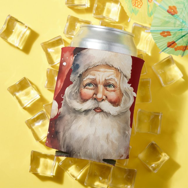 Rafraîchisseur Pour Canette Père Noël Noël rétro Christmas (Été in situ)