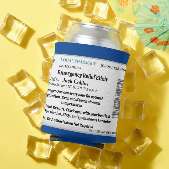 Rafraîchisseur Pour Canette Personnalisé Funny peut refroidir (Été in situ)