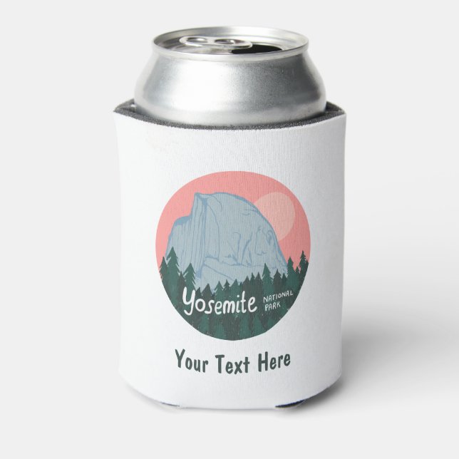 Rafraîchisseur Pour Canette PERSONNALISÉ Parc national Yosemite Art semi-dôme (Can Dos)