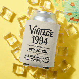 Rafraîchisseur Pour Canette Personnalisé Trente vintage 30e anniversaire