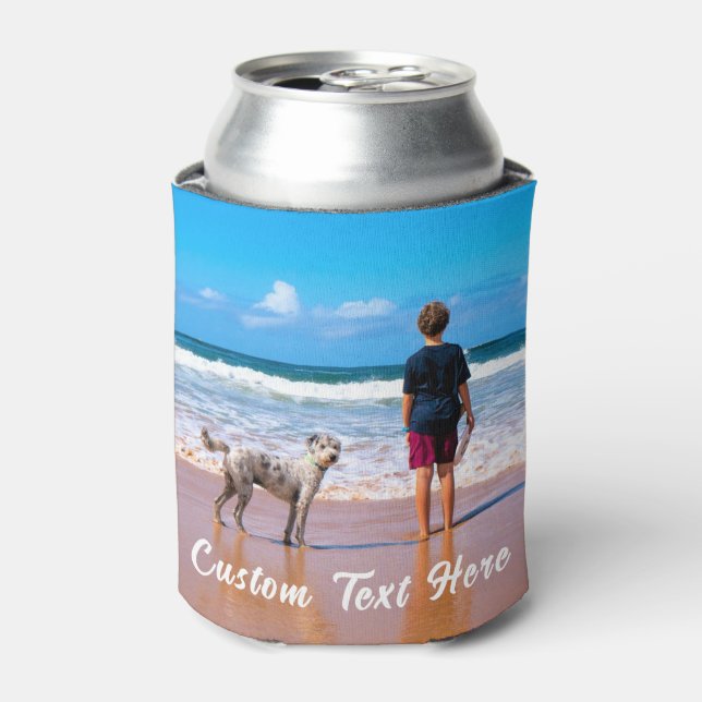Rafraîchisseur Pour Canette Personnaliser votre photo peut refroidir avec du t (Can devant)