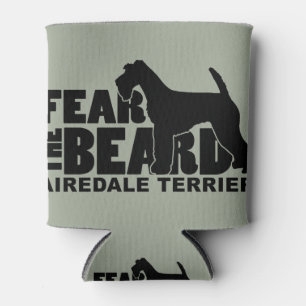Rafraîchisseur Pour Canette Peur de la barbe - Airedale Terrier
