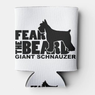 Rafraîchisseur Pour Canette Peur de la barbe - Schnauzer géant
