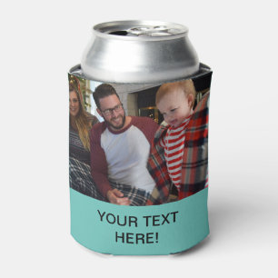 Rafraîchisseur Pour Canette Photo Et Texte Personnalisés