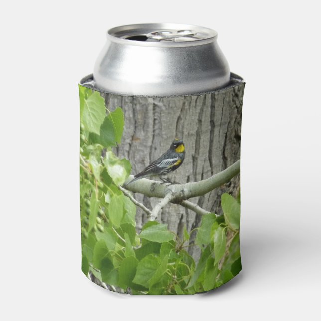 Rafraîchisseur Pour Canette Photographie de la nature de la Paruline d'Audubon (Can devant)