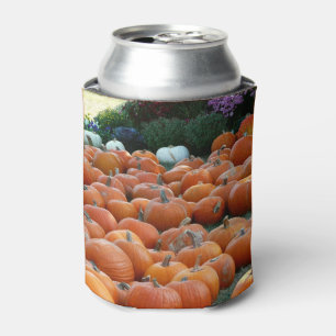 Rafraîchisseur Pour Canette Photographie de récolte d'automne des citrouilles 