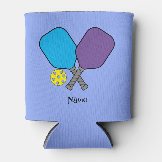 Rafraîchisseur Pour Canette Pickleball Player Can Cooler (Devant)