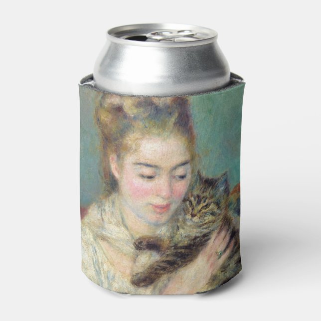 Rafraîchisseur Pour Canette Pierre-Auguste Renoir - Femme avec chat (Can devant)
