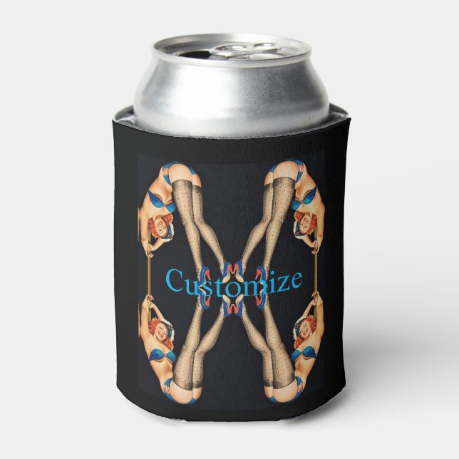 Rafraîchisseur Pour Canette Pinceaux Vintages acrobatiques Thunder_Cove (Can devant)