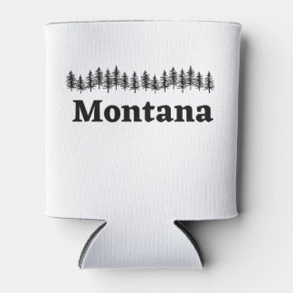 Rafraîchisseur Pour Canette Pine Trees Montana. extérieurs, sportifs