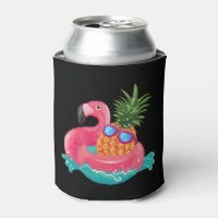 Pineapple Flamingo Cute Funny Tropical Fruit