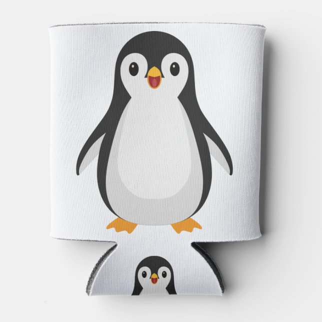 Rafraîchisseur Pour Canette Pingouin simple (Devant)