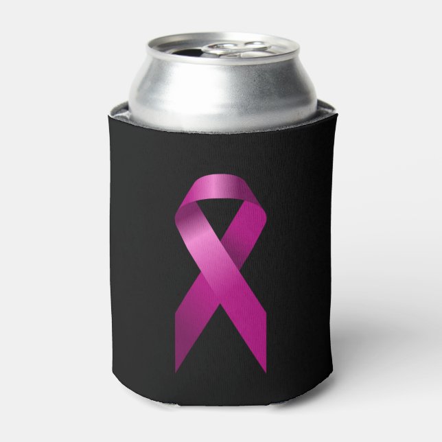 Rafraîchisseur Pour Canette Pink Ribbon La sensibilisation au cancer du sein p (Can devant)
