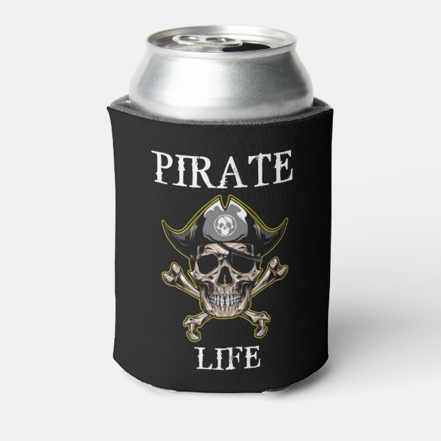 RAFRAÎCHISSEUR  POUR CANETTE PIRATE LA VIE SKULAIRE (Can Dos)