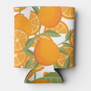 Rafraîchisseur Pour Canette Plaisir aux agrumes : Motif aux fruits orange