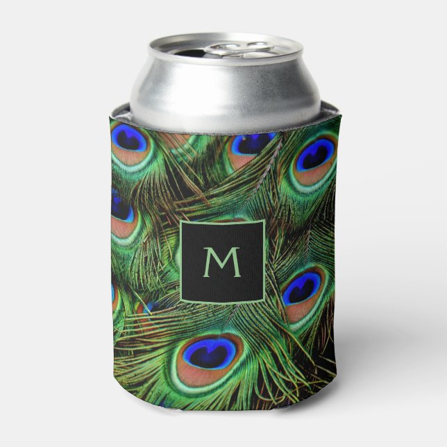 Rafraîchisseur Pour Canette Plumes de paon (Can devant)