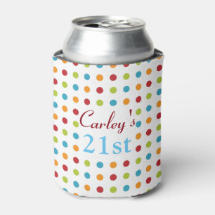 Rafraîchisseur Pour Canette Pois multicolore