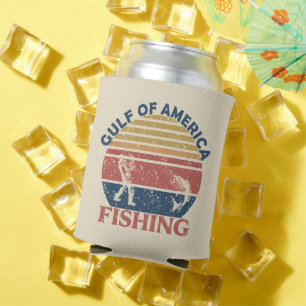 Rafraîchisseur Pour Canette Pôle de pêche du golfe d'Amérique patriotique amér