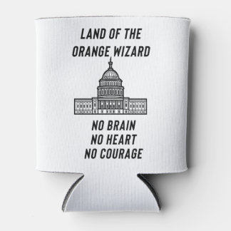 Rafraîchisseur Pour Canette Political Satire: The Orange Wizard’s Capitol