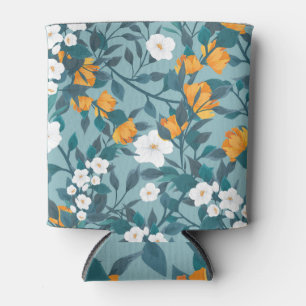 Rafraîchisseur Pour Canette Pomme Florale : Motif en floraison Motif.
