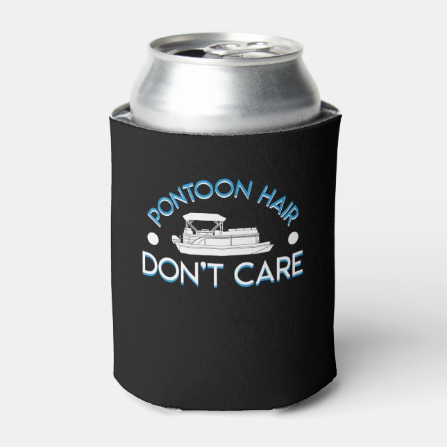 Rafraîchisseur Pour Canette Pontoon Boat Lover Pontoon Hair Dont (Can devant)
