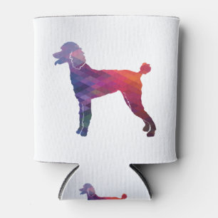 Rafraîchisseur Pour Canette Poodle Geo Silhouette violet