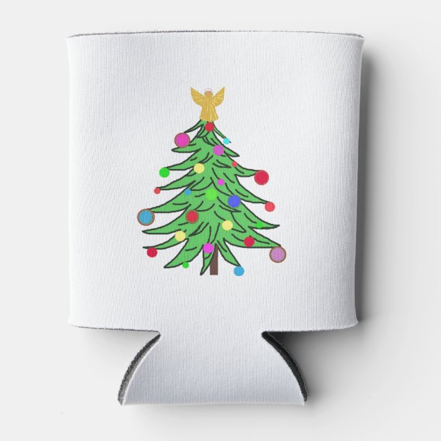 Rafraîchisseur Pour Canette Porte-pain de Noël (Devant)