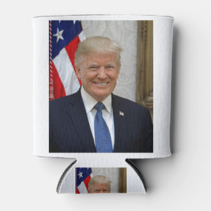 Rafraîchisseur Pour Canette Portrait présidentiel officiel de Donald Trump