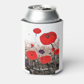 Rafraîchisseur Pour Canette 'Pour Les Fallen' (Red Poppy Design)