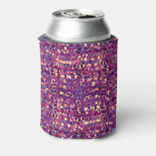 Rafraîchisseur Pour Canette Pousse de soude violet pixellée (Can Dos)