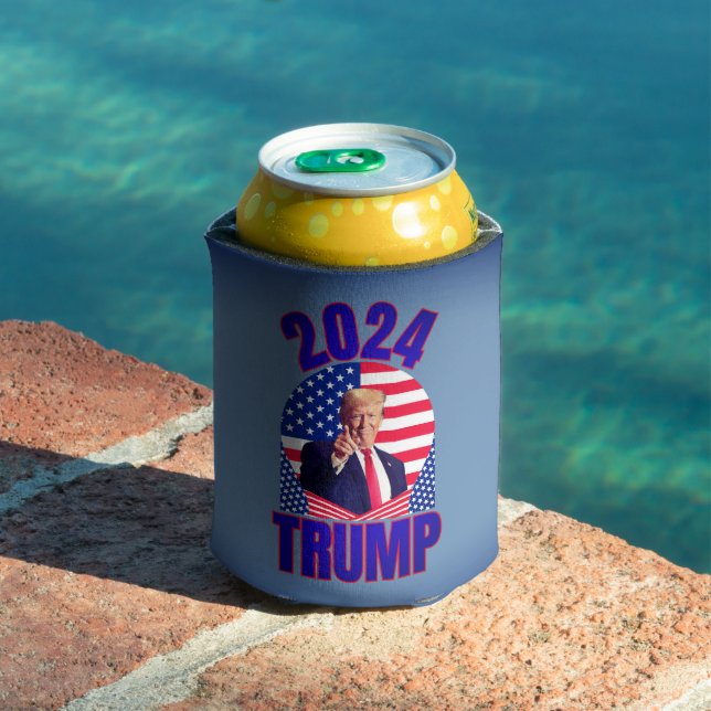 Rafraîchisseur Pour Canette Président Trump États-Unis (Piscine in situ)