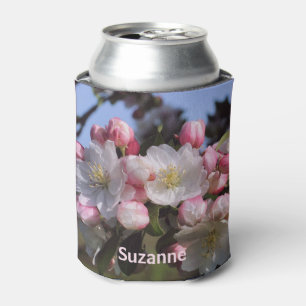 Rafraîchisseur Pour Canette Printemps Pommes fleurs Nature Personnalisée