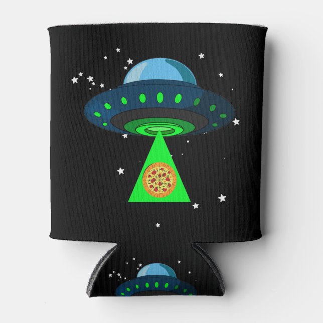 Rafraîchisseur Pour Canette Prise de pizza UFO (Devant)