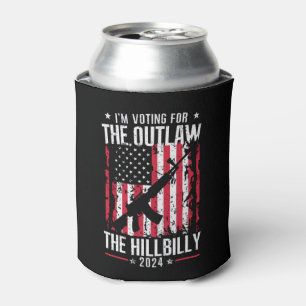 Rafraîchisseur Pour Canette Pro 45 Je vote pour le hors-la-loi et le Hillbilly