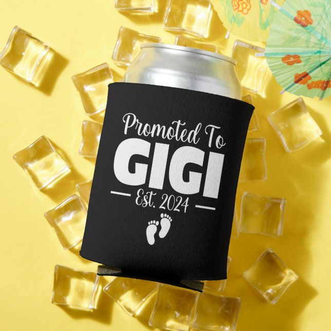 Rafraîchisseur Pour Canette Promoté À Gigi 2024 Cadeaux Grossesse Faire-part (Été in situ)