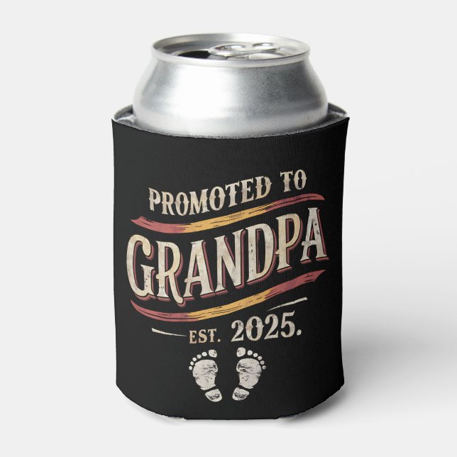 Rafraîchisseur Pour Canette Promu À Grand-Père 2025 Grand-Père Est 2025 (Can devant)