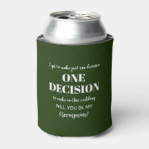 Proposition élégante et amusante de Groomsman - Un