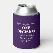 Proposition élégante et amusante de Groomsman - Un