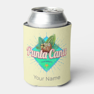 Rafraîchisseur Pour Canette Punta Cana Caraïbes République Dominicaine Retro