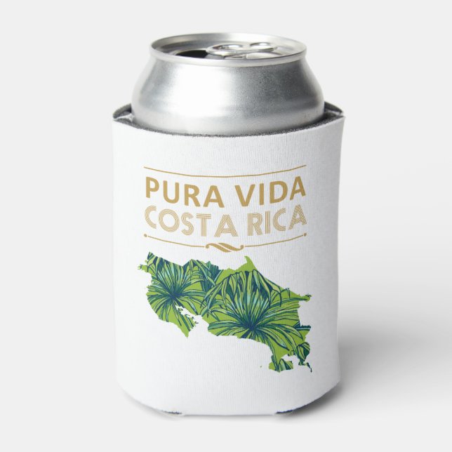 Rafraîchisseur Pour Canette Pura Vida Costa Rica Boire Cosy (Can devant)