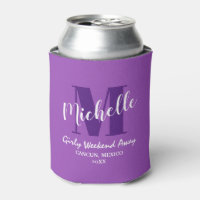 Purple Custom Girls Weekend Getaway