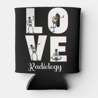 Rafraîchisseur Pour Canette Radiologie Love Radiologiste Skeleton XRay