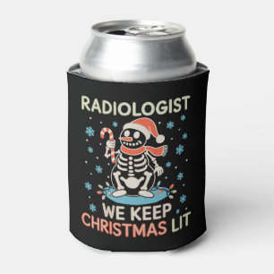 Rafraîchisseur Pour Canette Radiologue Nous gardons la liste de Noël Bonhomme