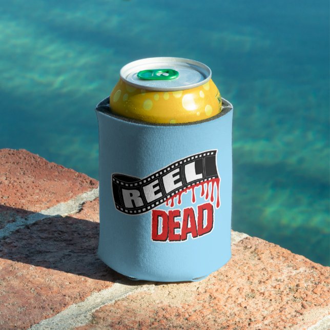 Rafraîchisseur Pour Canette Reel Dead Black Foam Koozie (Piscine in situ)