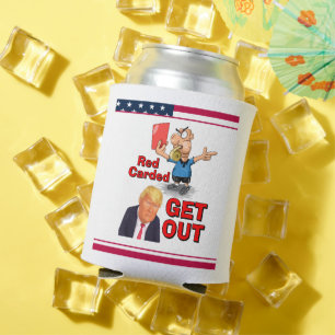 Rafraîchisseur Pour Canette Refroidisseur de canette carton rouge