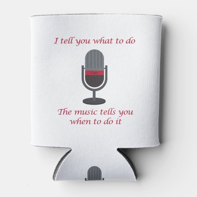 Rafraîchisseur Pour Canette Refroidisseur de canette/Coozie de 12 oz Cuer (Devant)