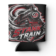 Refroidisseur de canette de hockey Stank Train Car