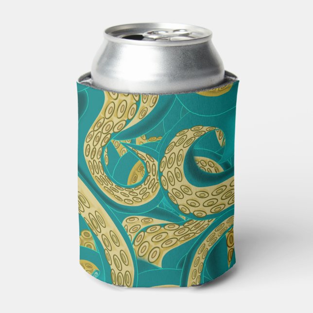 Rafraîchisseur Pour Canette Refroidisseurs de canette de poulpe design moderne (Can devant)
